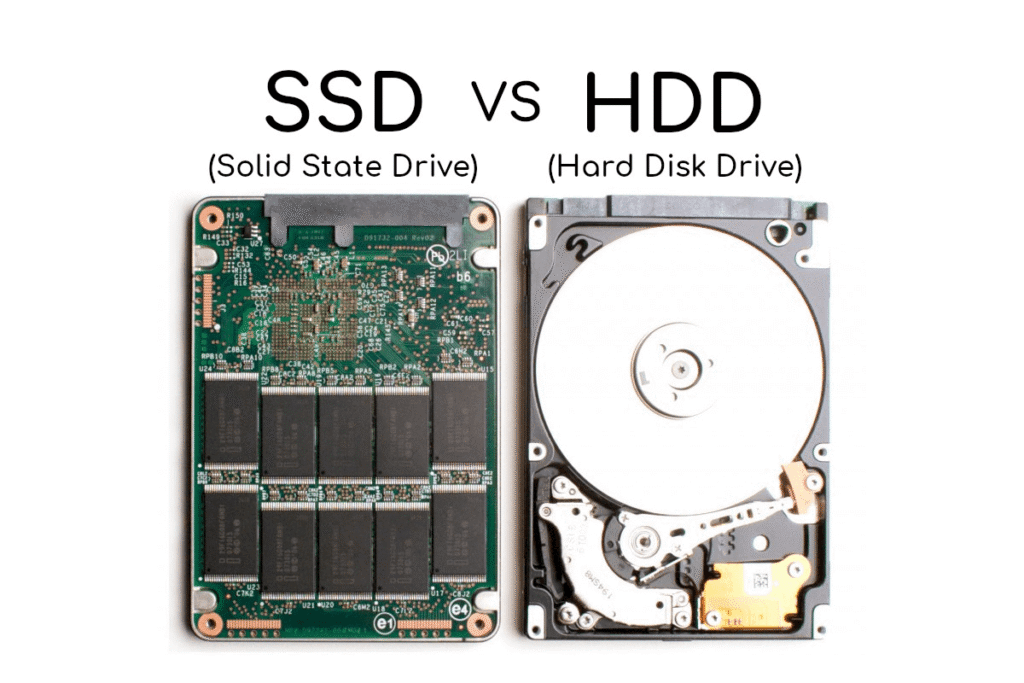حافظه (SSD یا HDD)