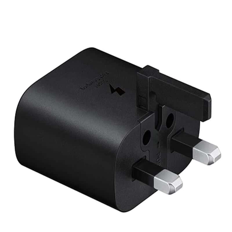 شارژر دیواری 25 وات سامسونگ مدل T2510 - سه پین از نمای ظاهری ویژه خرید اقساطی بازنشستگان تامین اجتماعی