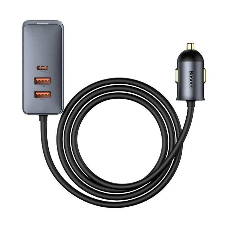 شارژر فندکی بیسوس مدل CCBT-A0G  از نمای ظاهری ویژه خرید اقساطی بازنشستگان تامین اجتماعی