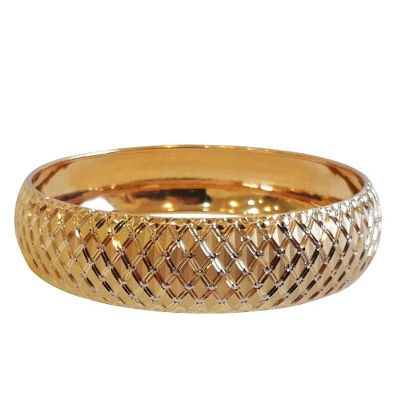 النگو طلا 18 عیار زنانه طلای اشکان طرح ایرانا مدل تک پوش تراش کد 1 