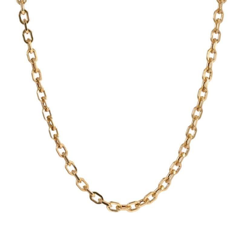 زنجیر طلا 18 عیار زنانه کوکو طلا مدل هرمس کد 100