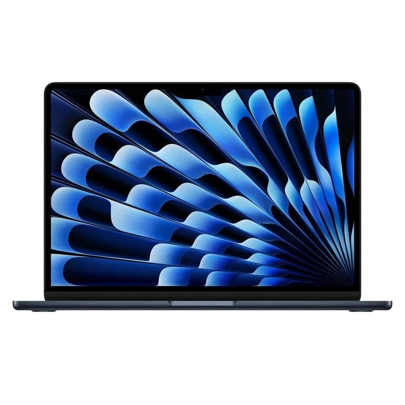 لپ تاپ 13.6 اینچ اپل مدل MacBook Air MC6C4 2025 LL/A-M4-24GB RAM-512GB SSD از نمای ظاهری ویژه خرید اقساطی بازنشستگان تامین اجتماعی