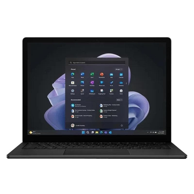 لپ تاپ 13.5 اینچ مایکروسافت مدل Surface Laptop 5 Core i5 1235U LPDDR5X 8GB 512GB PixelSense از نمای ظاهری ویژه خرید اقساطی بازنشستگان تامین اجتماعی