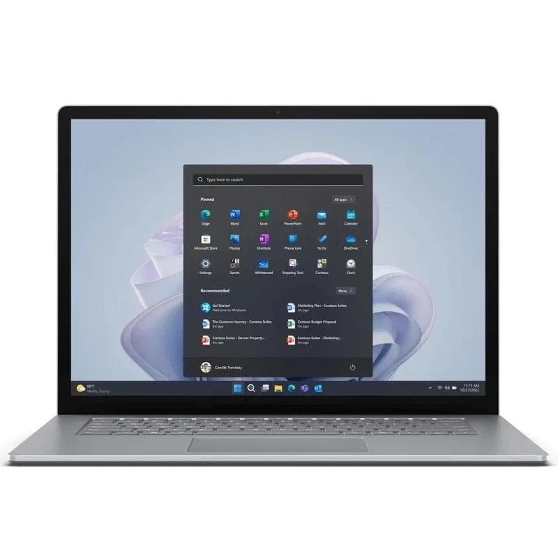 لپ تاپ 15.0 اینچ مایکروسافت مدل Surface Laptop 5-i7 1255U-32GB LPDDR5X-1TB SSD-Touch از نمای ظاهری ویژه خرید اقساطی بازنشستگان تامین اجتماعی