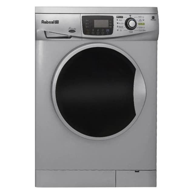 ماشین لباسشویی آبسال مدل WRE7412-S ظرفیت 7 کیلوگرم از نمای ظاهری ویژه خرید اقساطی بازنشستگان تامین اجتماعی