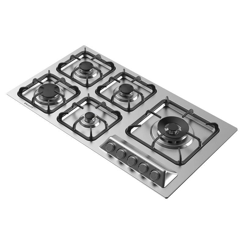 اجاق گاز صفحه‌ای پنج شعله گرویتی مدل G953