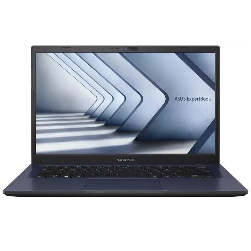 لپ تاپ 14 اینچی ایسوس مدل ExpertBook B1-i5 1235U-8GB DDR5 -512GB SSD-Iris Xe از نمای ظاهری ویژه خرید اقساطی بازنشستگان تامین اجتماعی