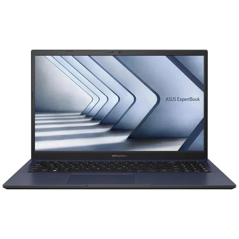 لپ تاپ 15.6 اینچی ایسوس مدل ExpertBook B1-i7 1255U-8GB DDR4 -512GB SSD-Iris Xe از نمای ظاهری ویژه خرید اقساطی بازنشستگان تامین اجتماعی