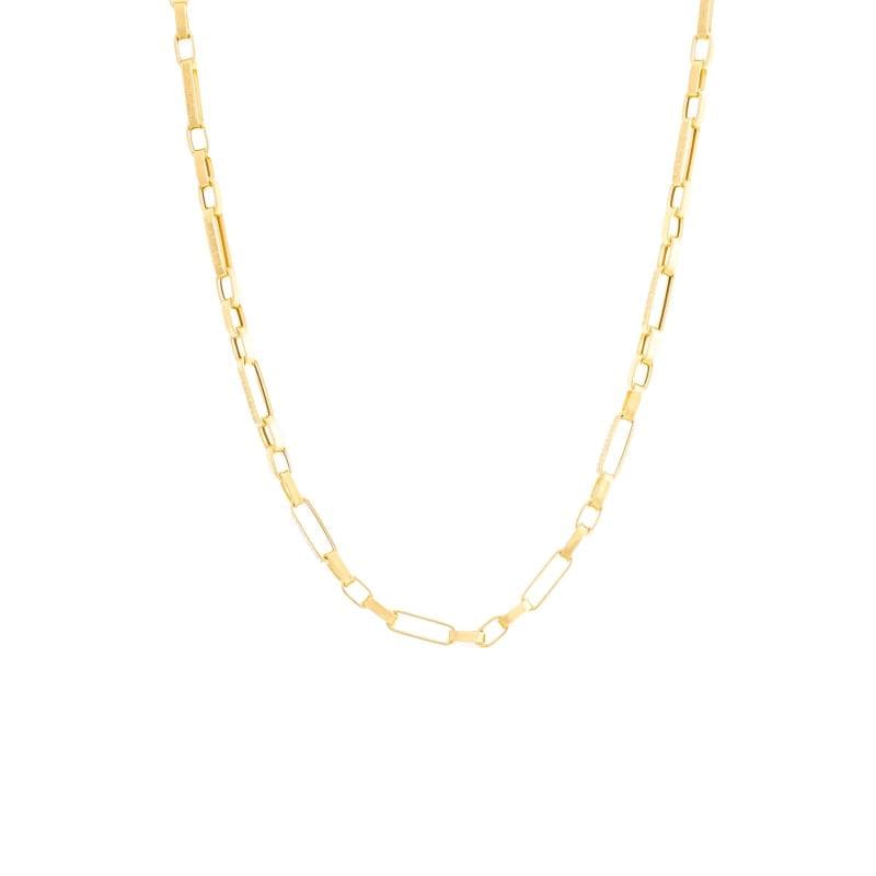 زنجیر طلا 18 عیار زنانه مدل ورساچه