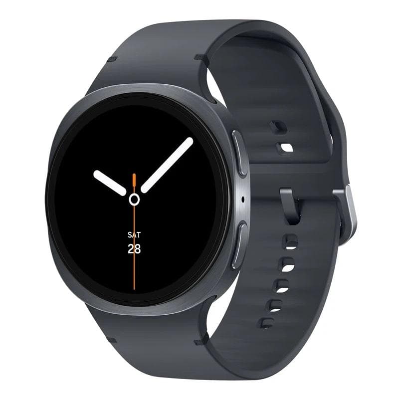 ساعت هوشمند سامسونگ مدل Galaxy Watch 8 44mm با بند پلاستیکی از نمای ظاهری ویژه خرید اقساطی بازنشستگان تامین اجتماعی