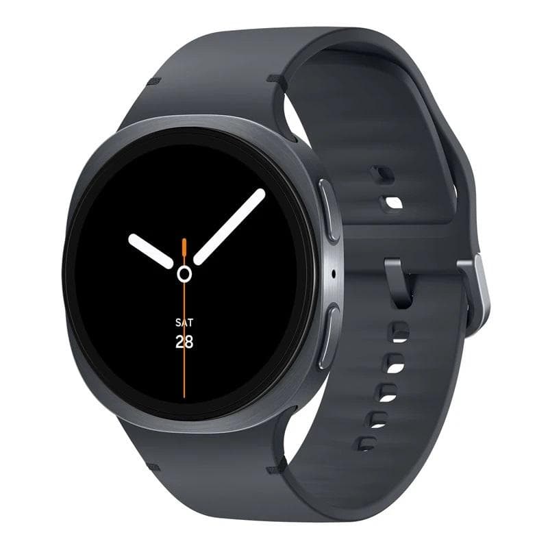 ساعت هوشمند سامسونگ مدل Galaxy Watch 8 40mm با بند پلاستیکی از نمای ظاهری ویژه خرید اقساطی بازنشستگان تامین اجتماعی