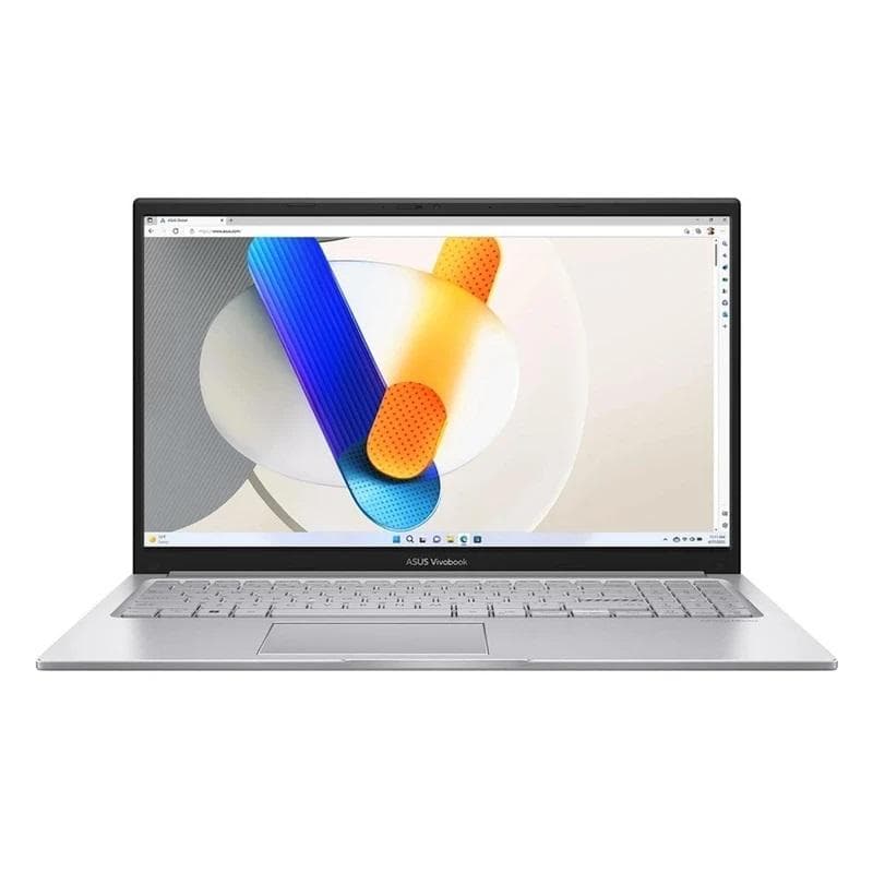 لپ تاپ 15.6 اینچی ایسوس مدل Vivobook 15 X1504VA-NJ816-i3 1315U-8GB DDR4 3200MHz-512GB SSD-TFT از نمای ظاهری ویژه خرید اقساطی بازنشستگان تامین اجتماعی