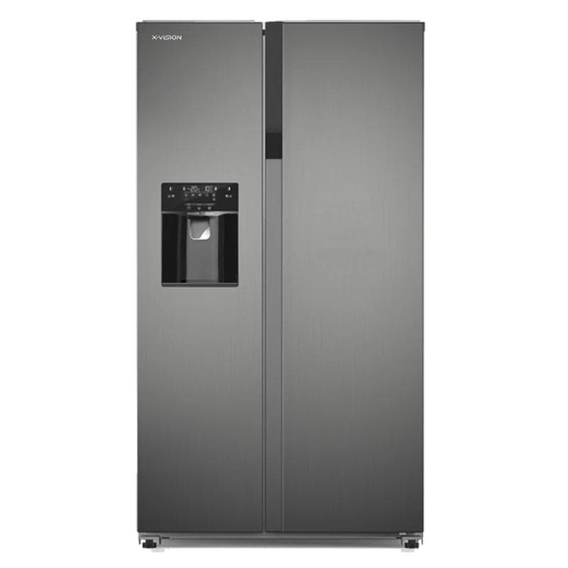 یخچال و فریزر ساید بای ساید 28 فوت ایکس ویژن مدل HS600-WI/SI