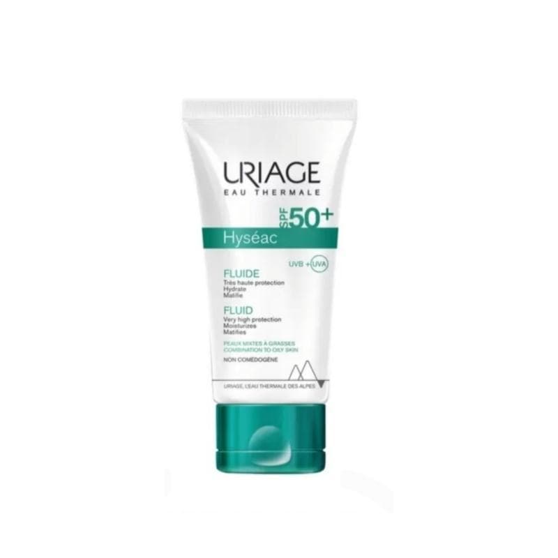کرم ضد آفتاب بی‌رنگ اوریاژ مدل Hyseac +SPF50 مناسب پوست‌های چرب و مختلط حجم 50 میلی لیتر از نمای ظاهری ویژه خرید اقساطی بازنشستگان تامین اجتماعی