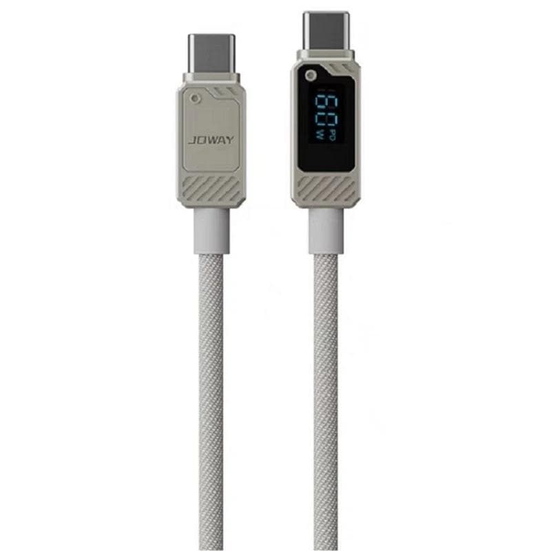 کابل تبدیل USB Type-C جووی مدل 66w طول 1.2 متر از نمای ظاهری ویژه خرید اقساطی بازنشستگان تامین اجتماعی