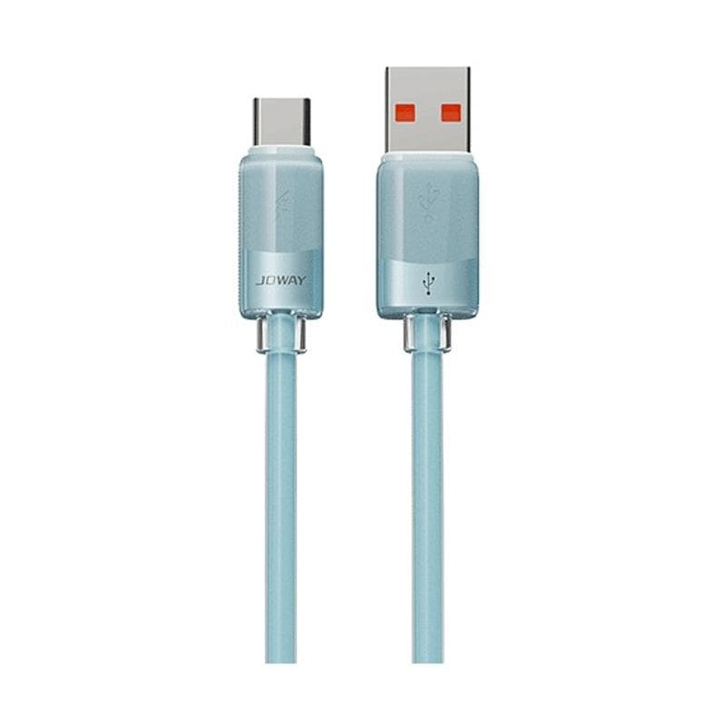 کابل تبدیل USB Type-C جووی مدل 60W طول 1 متر از نمای ظاهری ویژه خرید اقساطی بازنشستگان تامین اجتماعی