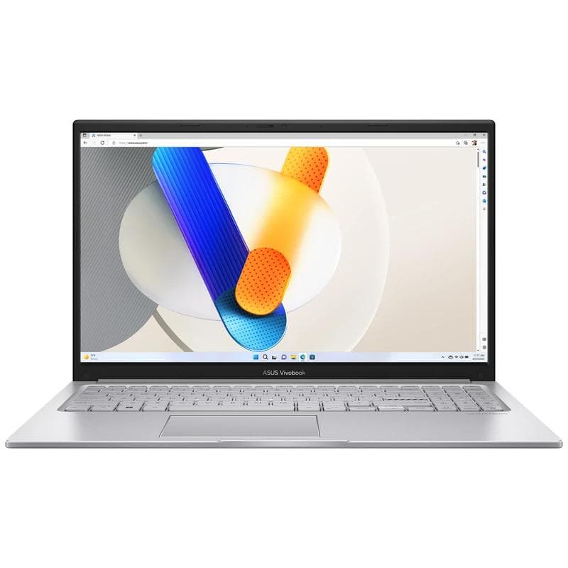 لپ تاپ 15.6 اینچی ایسوس مدل Vivobook 15 X1504VA-NJ1860-i5 1334U-8GB DDR4-512GB SSD-TN از نمای ظاهری ویژه خرید اقساطی بازنشستگان تامین اجتماعی