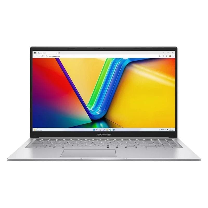 لپ تاپ 15.6 اینچی ایسوس مدل VivoBook F1502VA | i5 (13420H) | 8GB RAM | 512GB SSD | Intel از نمای ظاهری ویژه خرید اقساطی بازنشستگان تامین اجتماعی