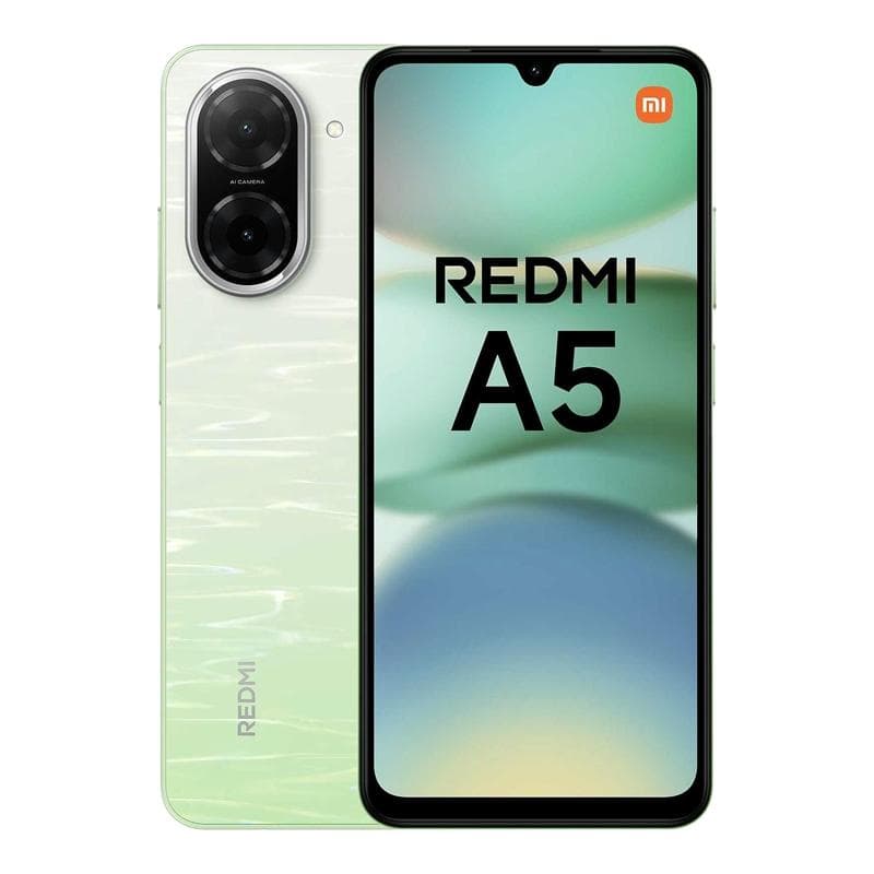 گوشی موبایل شیائومی مدل Redmi A5 رجیسترشده دو سیم کارت ظرفیت 64 گیگابایت رم 3 گیگابایت از نمای ظاهری ویژه خرید اقساطی بازنشستگان تامین اجتماعی