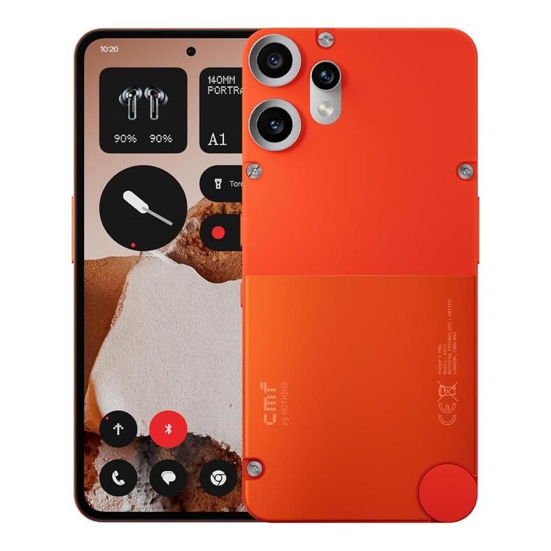گوشی موبایل ناتینگ مدل CMF Phone 2 Pro رجیسترشده دو سیم کارت ظرفیت 256 گیگابایت رم 8 گیگابایت از نمای ظاهری ویژه خرید اقساطی بازنشستگان تامین اجتماعی