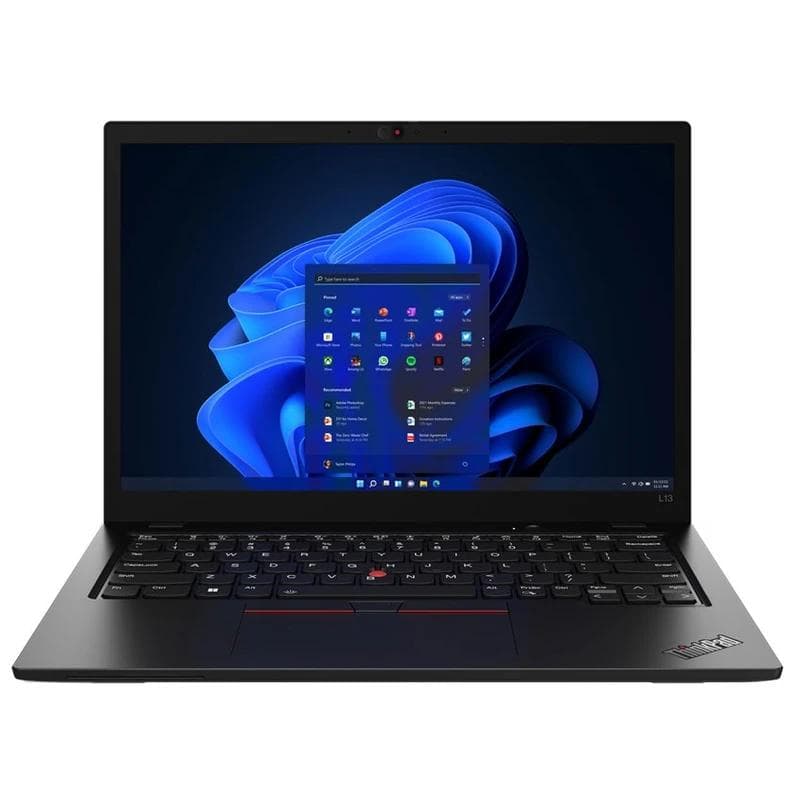 لپ تاپ 13.3 اینچی لنوو مدل ThinkPad L13 Gen 3-i5 1235U-16GB DDR4 3200MHz-256GB SSD-IPS-W از نمای ظاهری ویژه خرید اقساطی بازنشستگان تامین اجتماعی