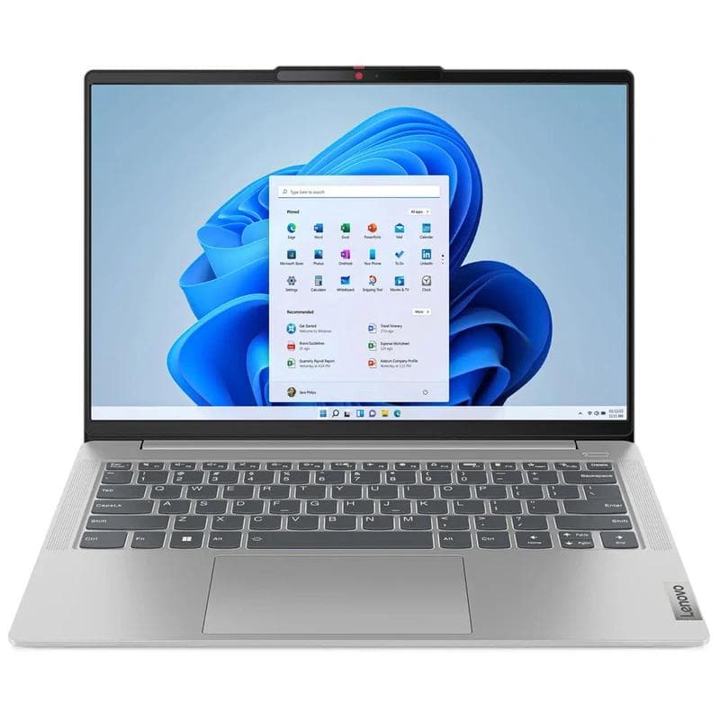 لپ تاپ 14 اینچی لنوو مدل IdeaPad Slim 5 14IMH9-Core Ultra 7 155H-16GB LPDDR5X 7467MHz-512GB SSD-IPS-Backlit از نمای ظاهری ویژه خرید اقساطی بازنشستگان تامین اجتماعی
