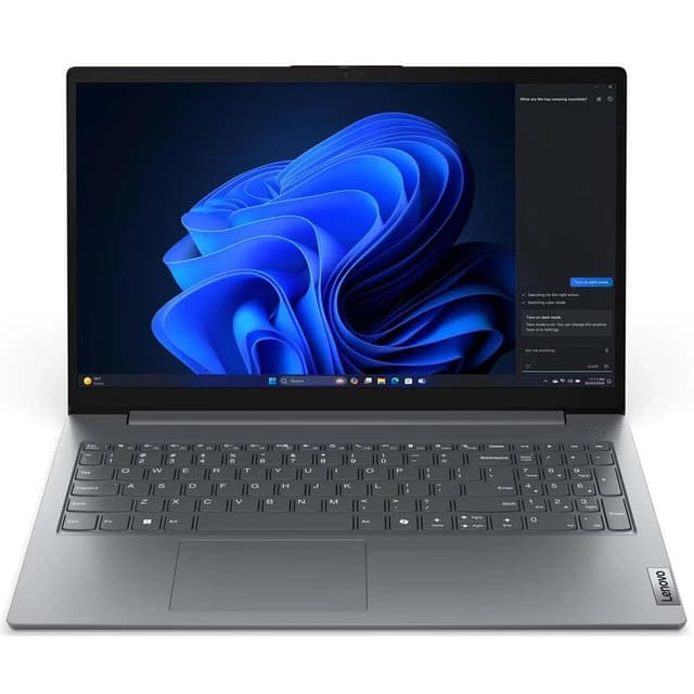 لپ تاپ 15.6 اینچی لنوو مدل V15 G5 IRL-i5 13420H-8GB DDR5 5200MHz-512GB SSD-TN-W از نمای ظاهری ویژه خرید اقساطی بازنشستگان تامین اجتماعی