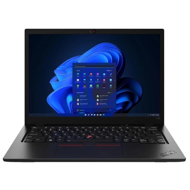 لپ تاپ 13.3 اینچی لنوو مدل ThinkPad L13 Gen 3-i5 1235U-16GB DDR4 3200MHz-512GB SSD-IPS-W - کاستوم شده از نمای ظاهری ویژه خرید اقساطی بازنشستگان تامین اجتماعی