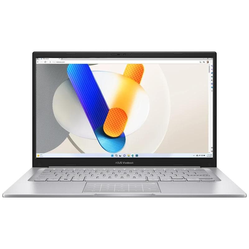 لپ تاپ 14 اینچی ایسوس مدل Vivobook 14 X1404VA-I512256-i5 1334U-16GB DDR4 3200MHz-512GB SSD-TN - کاستوم شده از نمای ظاهری ویژه خرید اقساطی بازنشستگان تامین اجتماعی