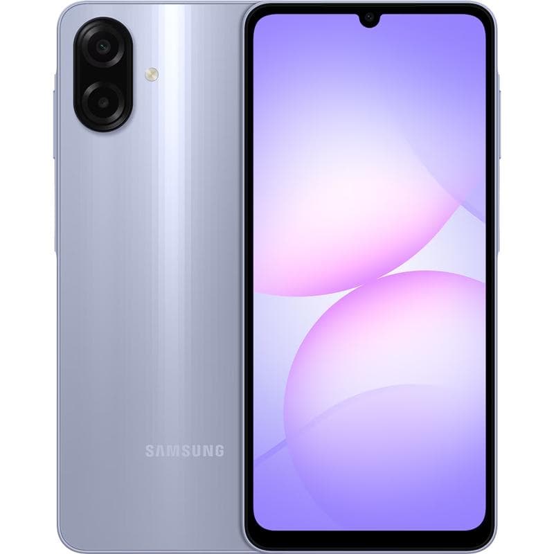 گوشی موبایل سامسونگ مدل Galaxy A07 4G رجیسترشده دو سیم کارت ظرفیت 128 گیگابایت رم 6 گیگابایت از نمای ظاهری ویژه خرید اقساطی بازنشستگان تامین اجتماعی