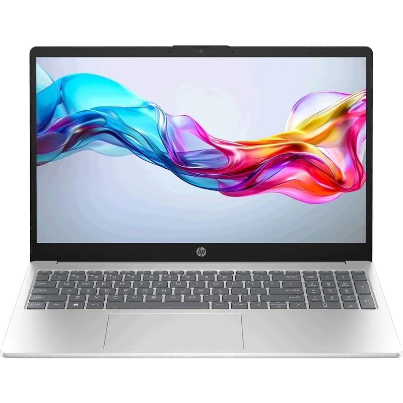 لپ تاپ 15.6 اینچی اچ پی مدل fc0171nia-15-Athlon 7120U-8GB LPDDR5 4800MHz-256GB SSD-TFT از نمای ظاهری ویژه خرید اقساطی بازنشستگان تامین اجتماعی