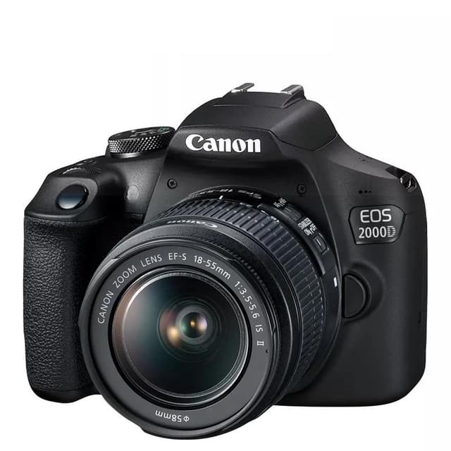دوربین عکاسی DSLR کانن مدل EOS 2000D به همراه لنز 18-55 میلی متر IS II از نمای ظاهری ویژه خرید اقساطی بازنشستگان تامین اجتماعی