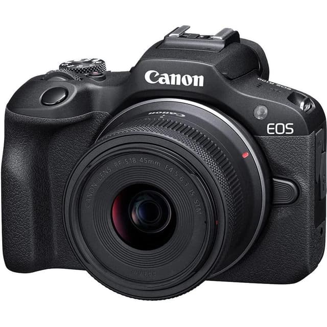 دوربین عکاسی بدون آینه کانن مدل EOS R100 به همراه لنز RF-S 18-45 میلیمتر از نمای ظاهری ویژه خرید اقساطی بازنشستگان تامین اجتماعی