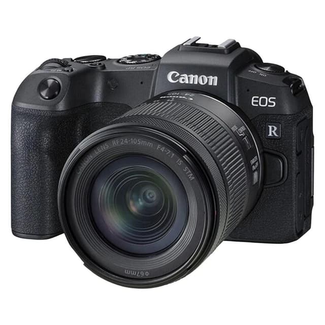 دوربین عکاسی بدون آینه کانن مدل EOS RP به همراه لنز 24 - 105 میلیمتر f/4 - f/7.1 از نمای ظاهری ویژه خرید اقساطی بازنشستگان تامین اجتماعی
