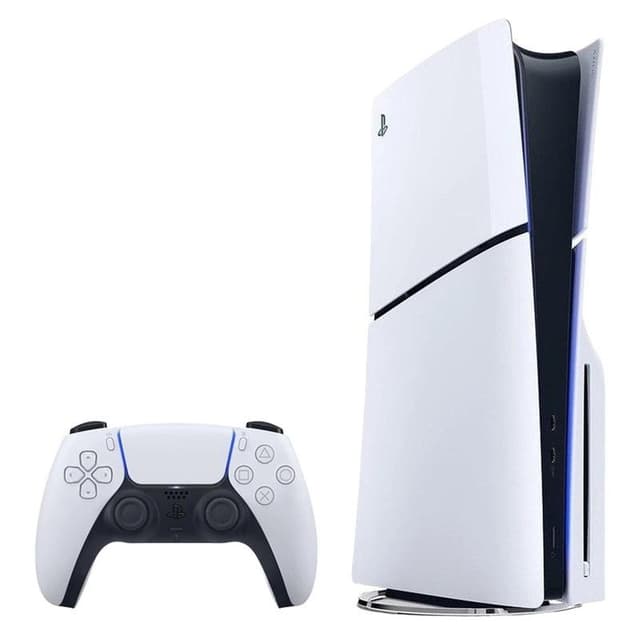 کنسول بازی سونی مدل PlayStation 5 Slim CFI-2116 نسخه دیسکخور ظرفیت 1 ترابایت از نمای ظاهری ویژه خرید اقساطی بازنشستگان تامین اجتماعی